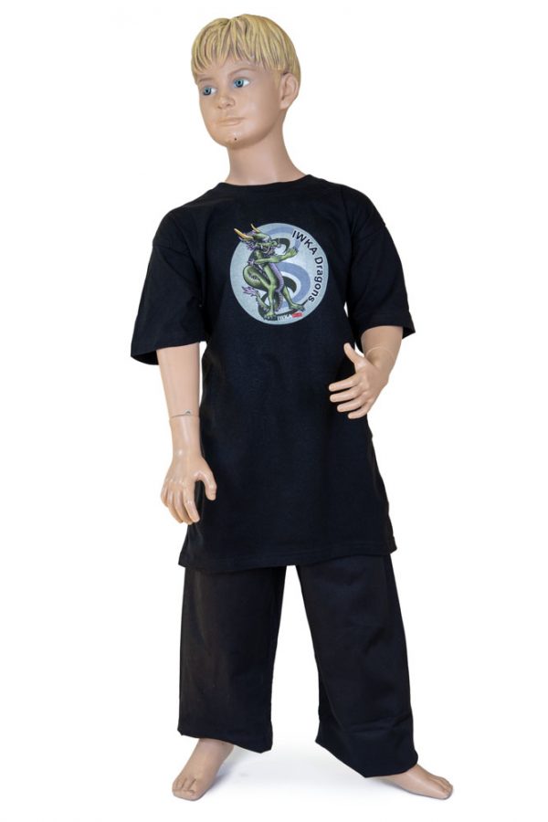 IWKA Kids Kung Fu Dragon Shirt
