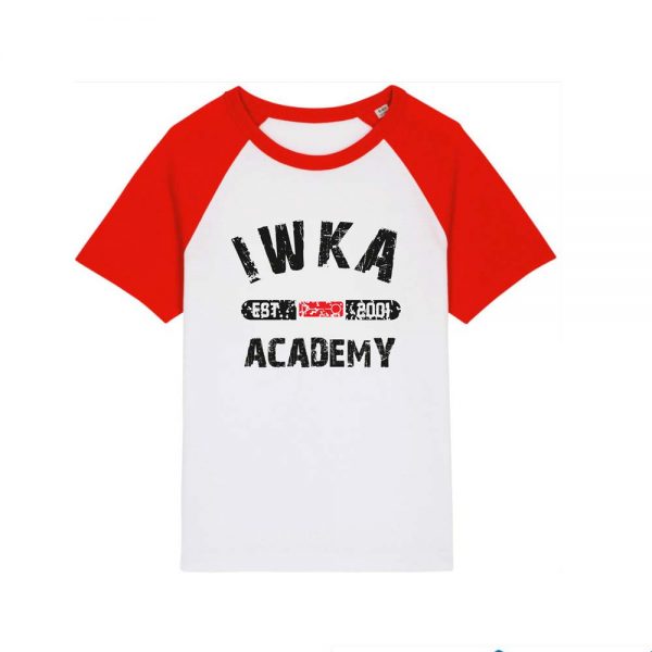 Shirt kinder IWKA Academy rot weiss