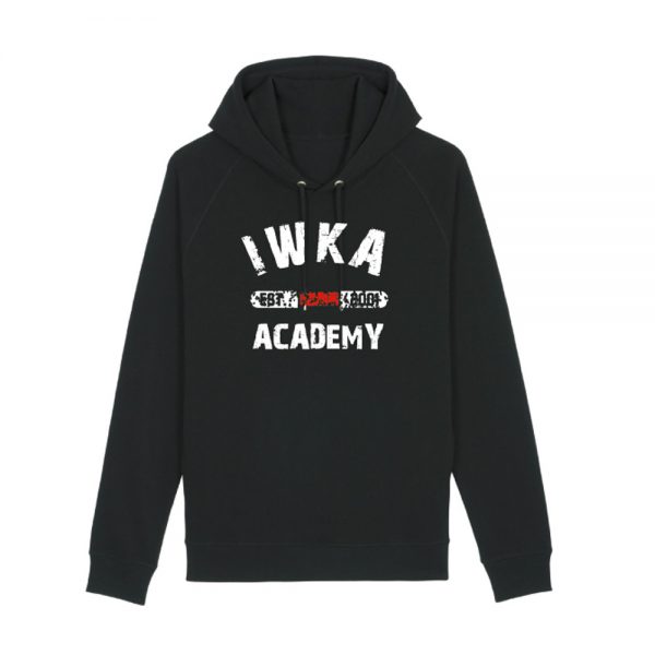 IWKA-hoodie-schwarz-logo-weiss-rot